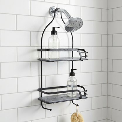 Mafi Home® | Organizador de Ducha Doble con Base de Diatomita