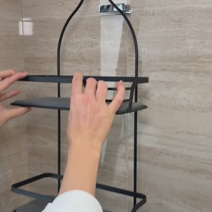 Mafi Home® | Estante de Ducha Doble con Base de Diatomita